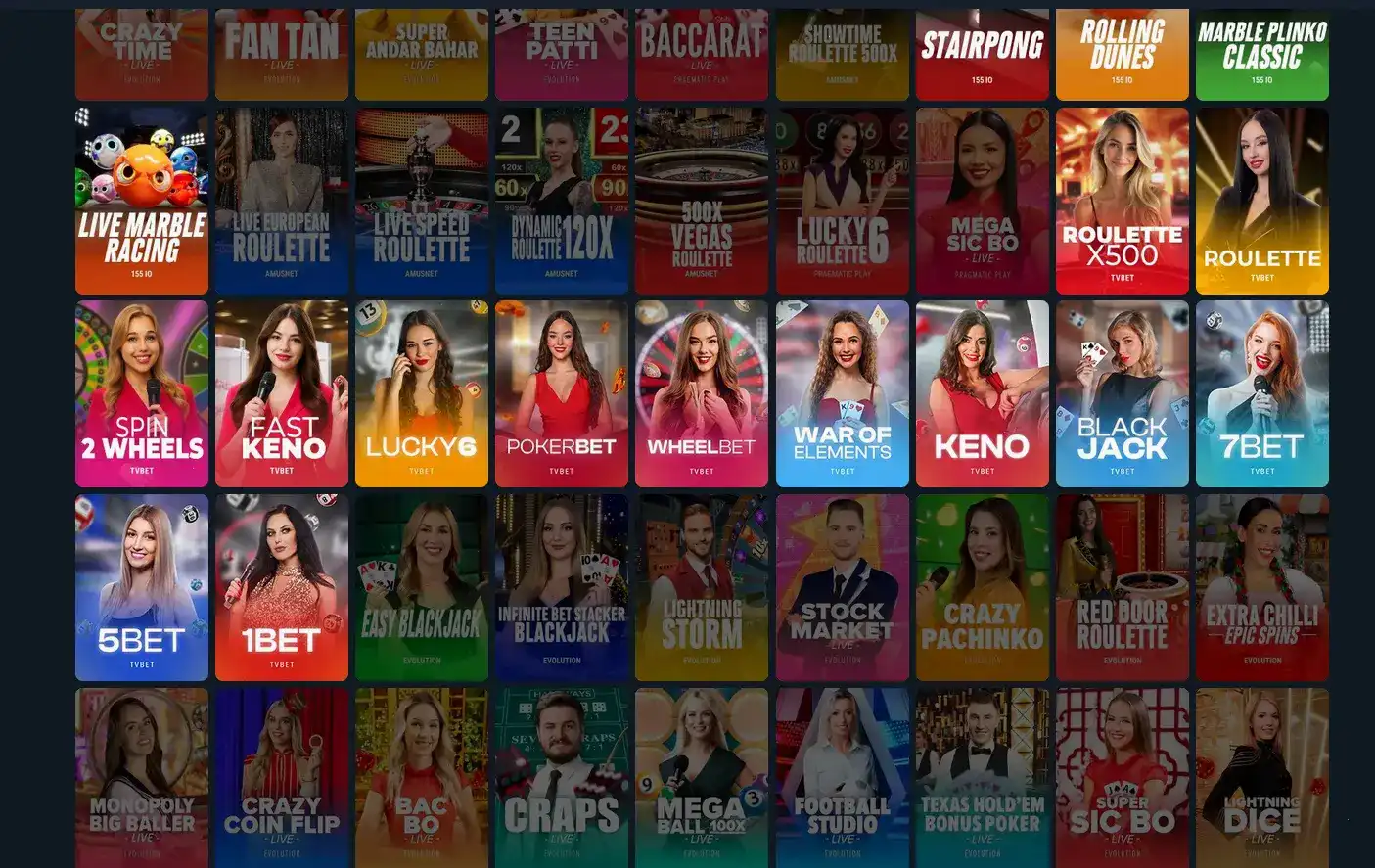 Мобильная версия казино Битс на экране смартфона